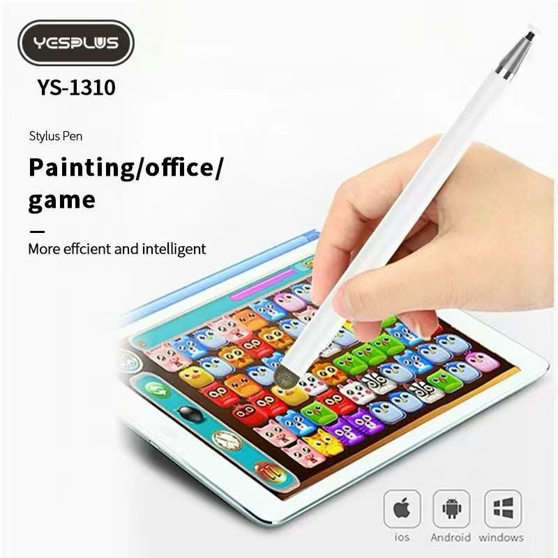 YESPLUS YS-1310 2-in-1 Capacitive Stylus Pen – Double-Headed Universal Touch Screen Passive Stylus Pen – High Precision