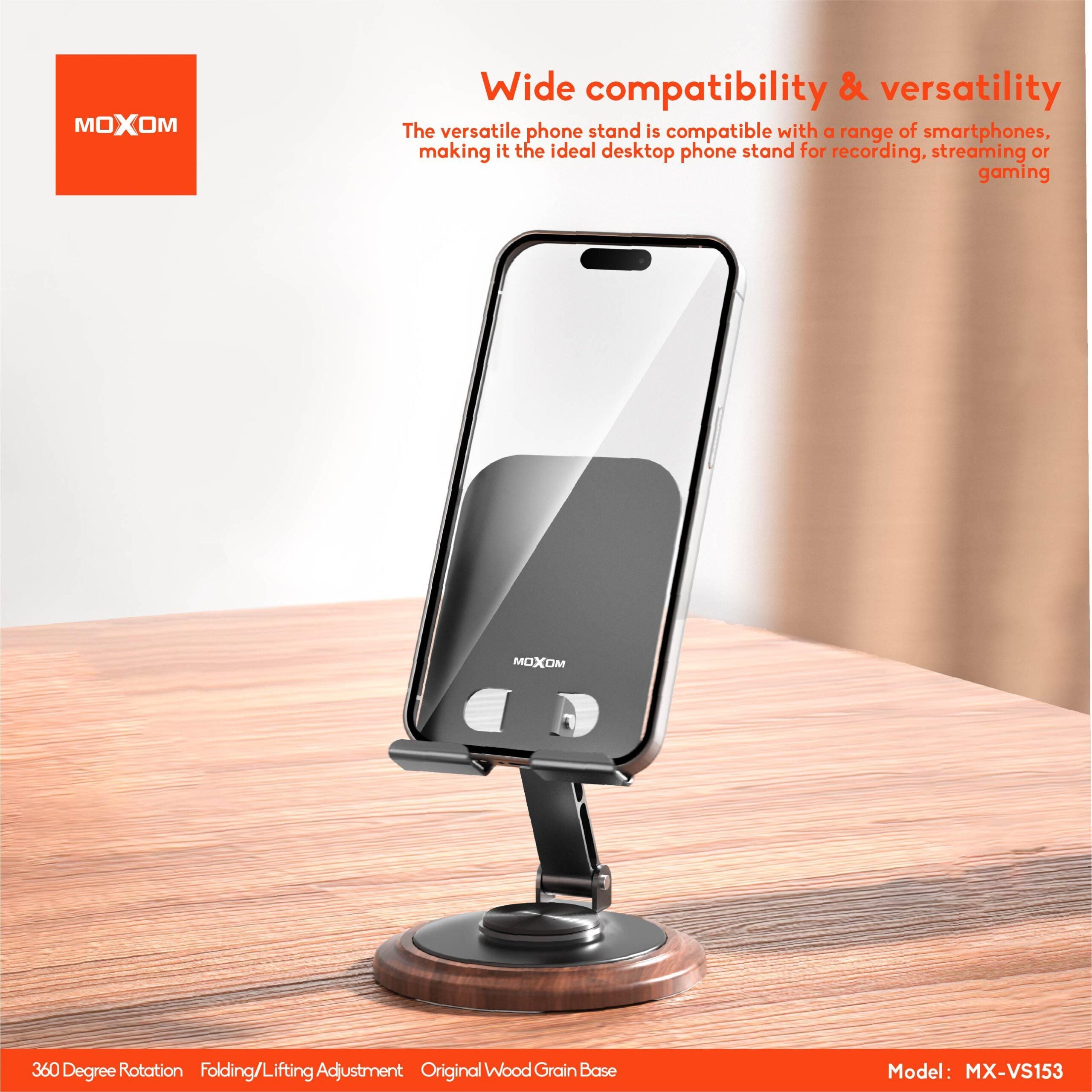MOXOM 360° Rotation Phone Holder Stand (MX-VS153)