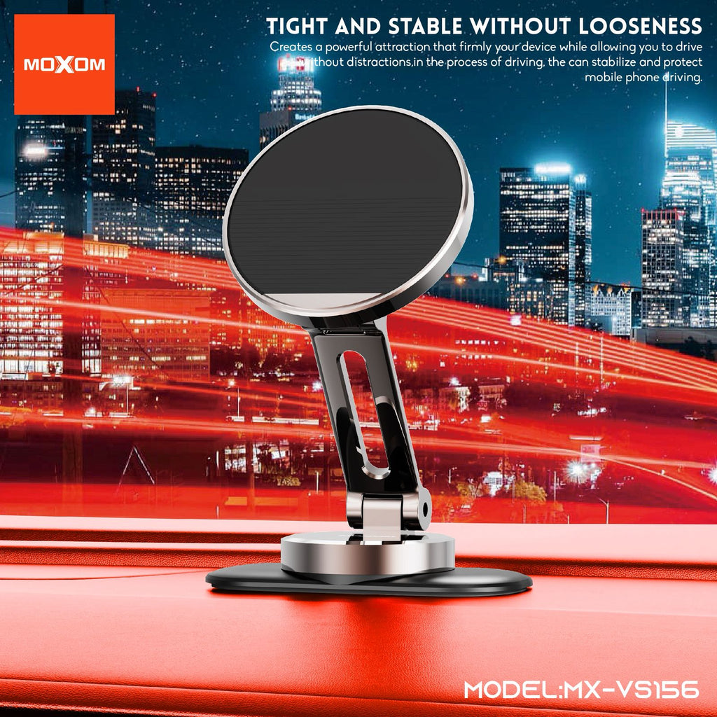 MOXOM MX-VS156 magnetic 360-degree folding car phone holder