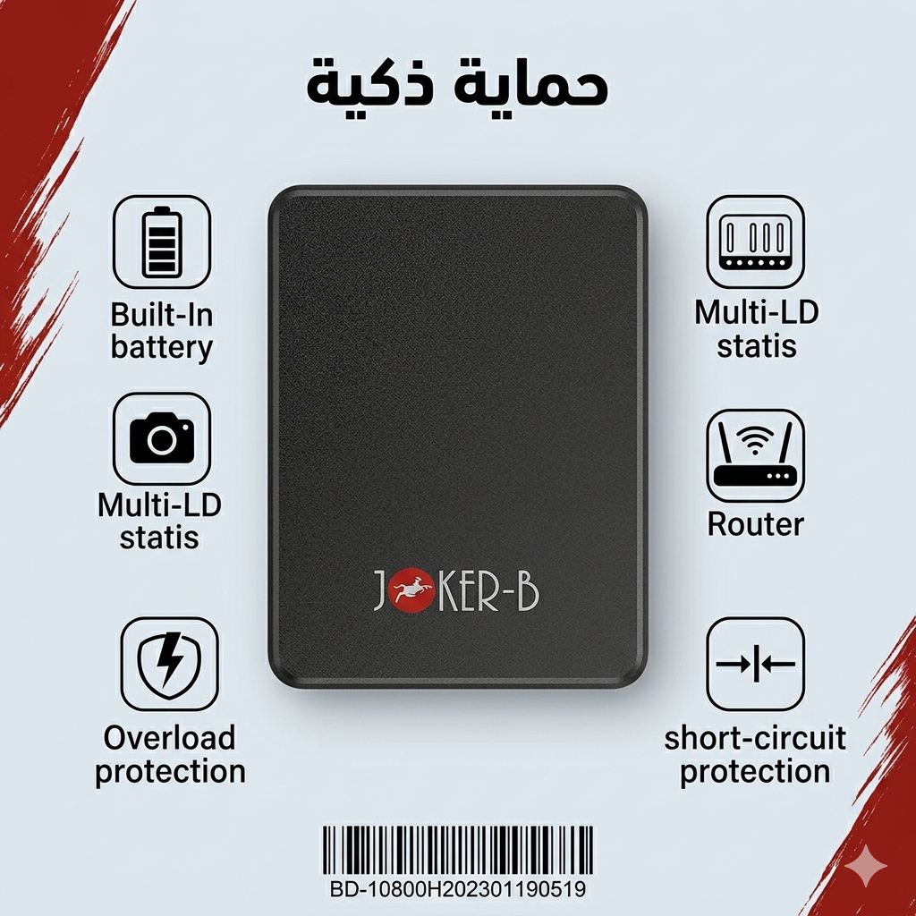 Joker-B 10800mAh Mini UPS for Router & CCTV – image 5